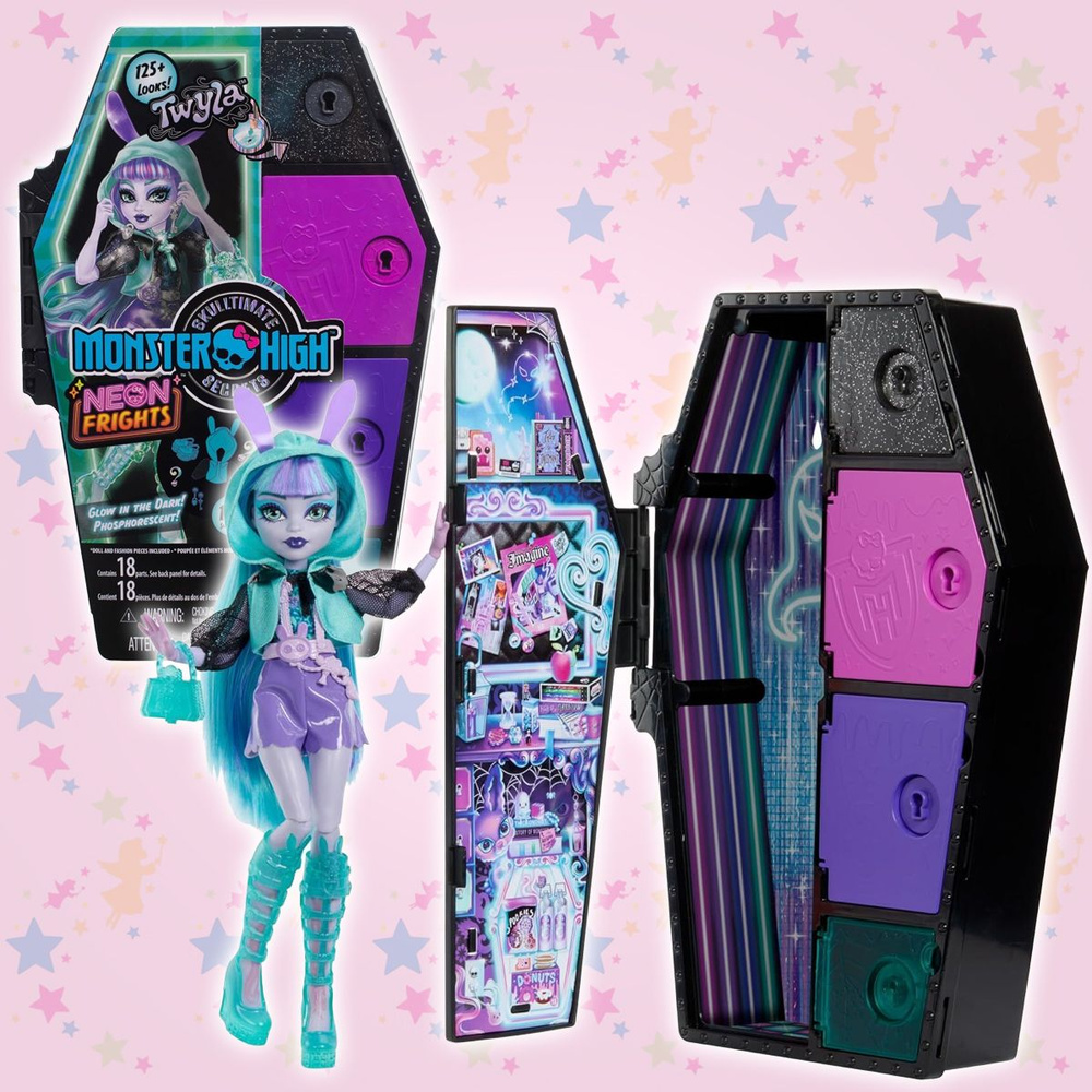 Кукла Монстер Хай Твайла Monster High и модный шкафчик #1