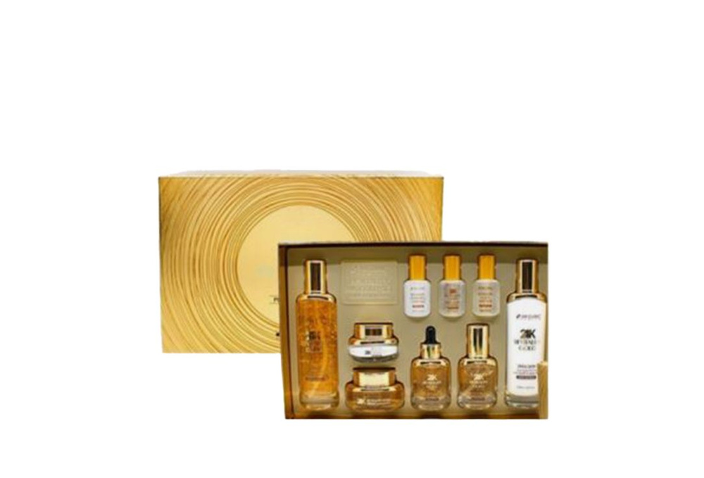 Набор для ухода за кожей лица 3W CLINIC Revitality 24k gold set #1