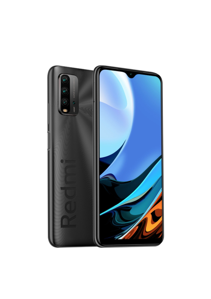 Redmi Смартфон 9T 6/128 4/128 ГБ, черный #1