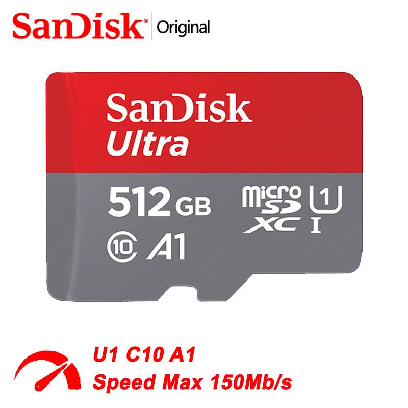 SanDisk Карта памяти Ultra 512 ГБ (SDSQUAC-512G) #1