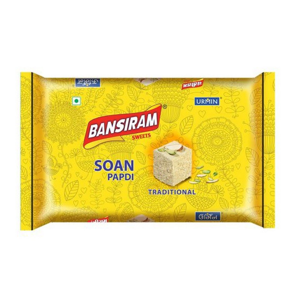 Халва индийская Bansiram традиционная (Soan Papdi Traditional), 250г #1