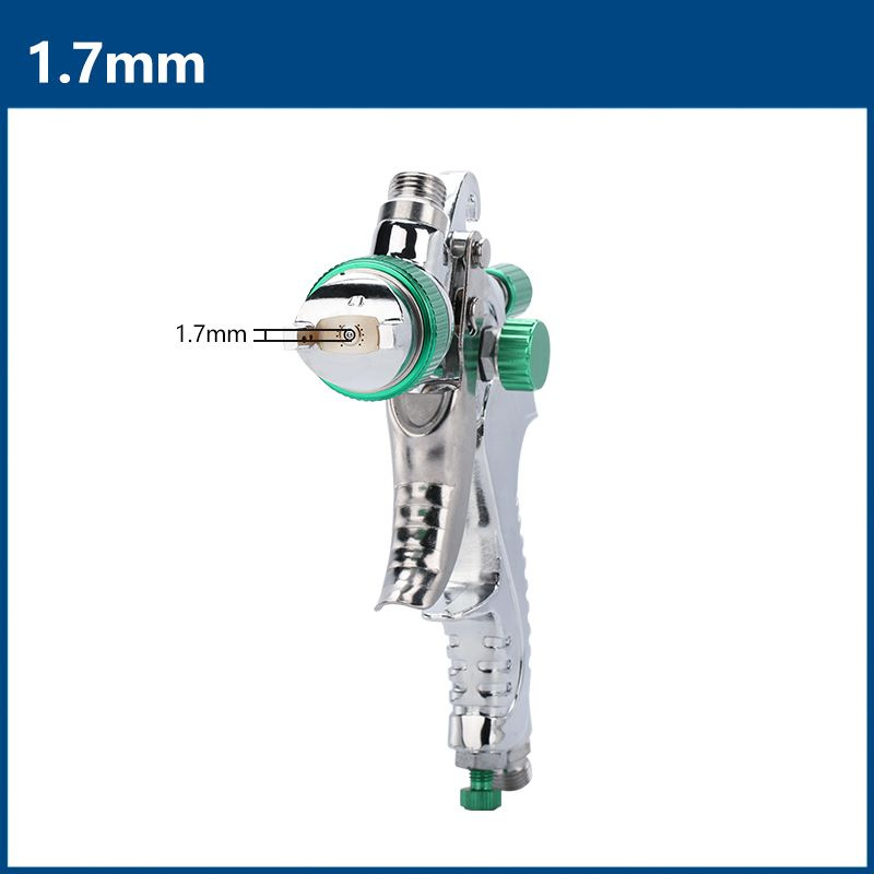 Краскопульт пневматический, сопла 1.7, верхний бачок 0.6 л  #1