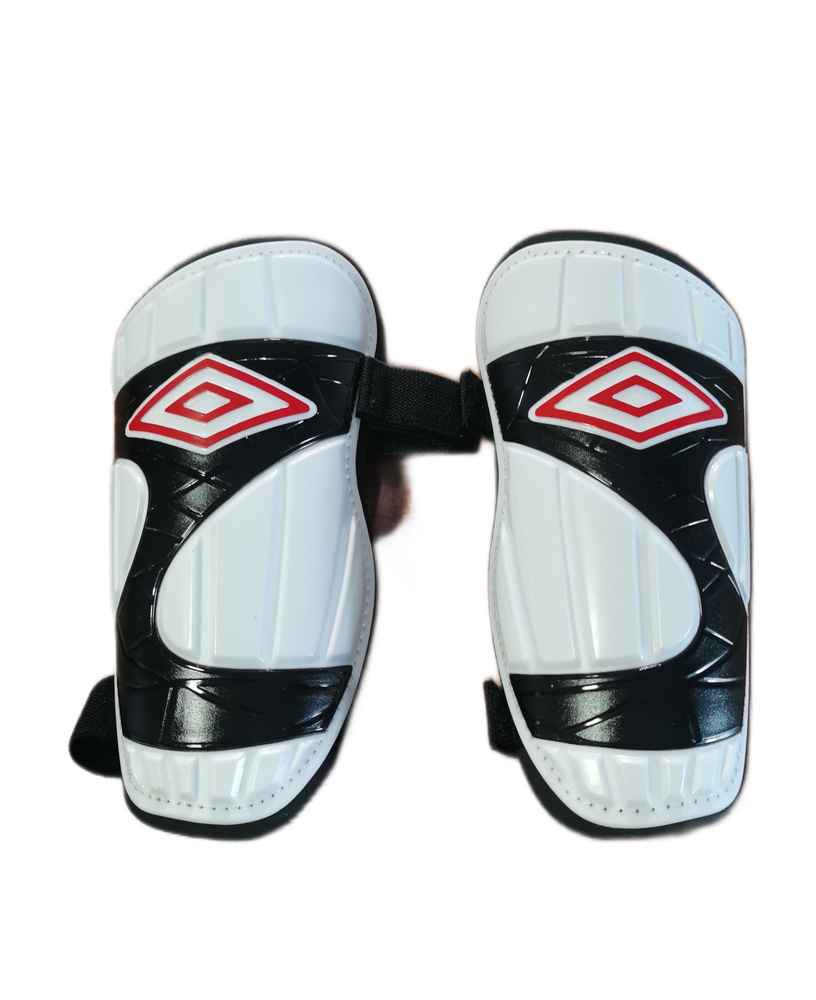 Щитки футболные Umbro UMBRO NEO SHIELD SLIP арт. 20052U-H88 , размер M цвет: бело-черно-красный  #1