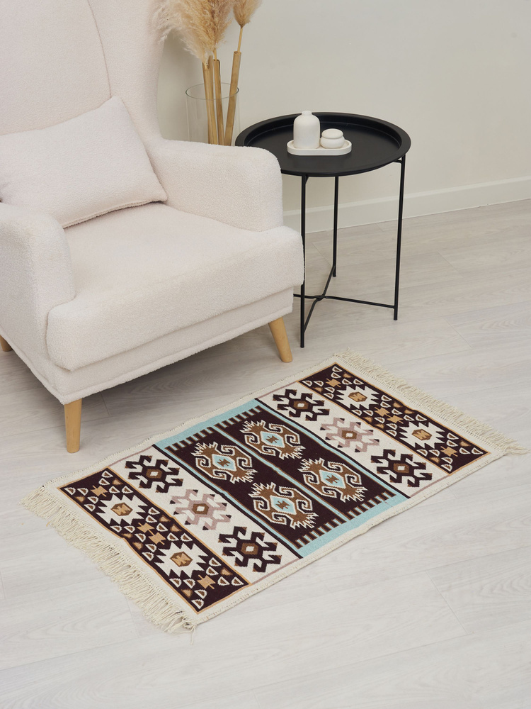 Коврик Kilim GOLD из хлопка 60х90, Турция #1