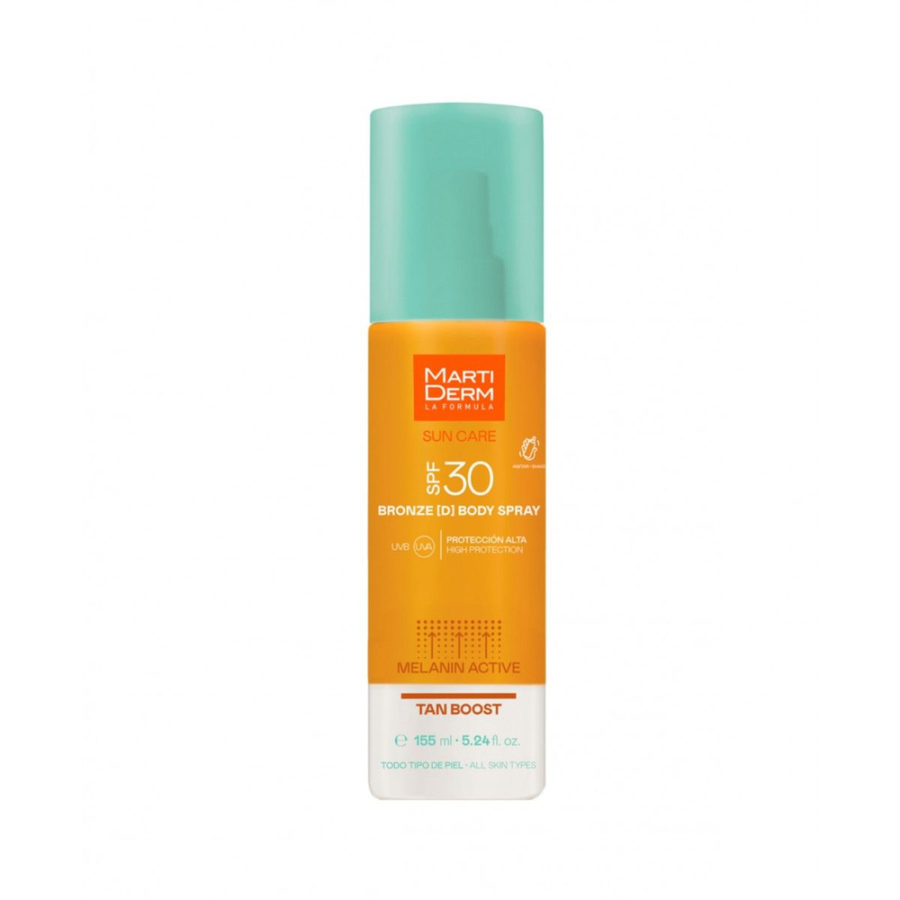 MartiDerm SUN CARE Бронз D Спрей Двухфазный для тела SPF30 155мл #1