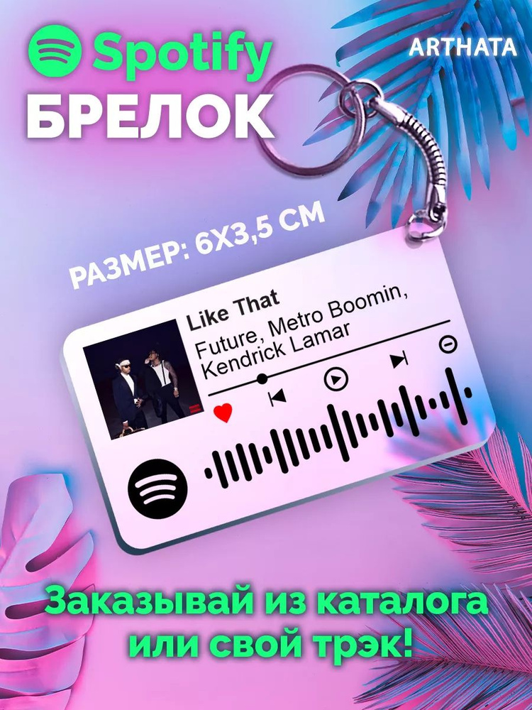 Брелок Future Kendrick Lamar Metro Boomin - Like That #1