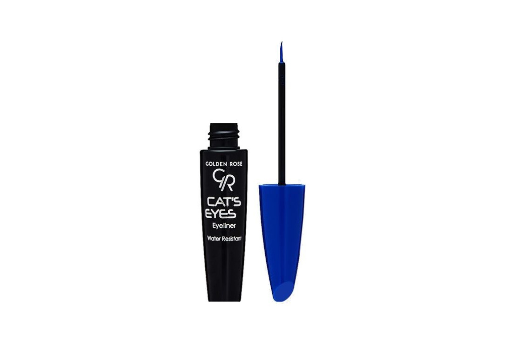 Подводка для век / Golden Rose, Cat'S Eyes Liner Matte Blue / 8мл #1