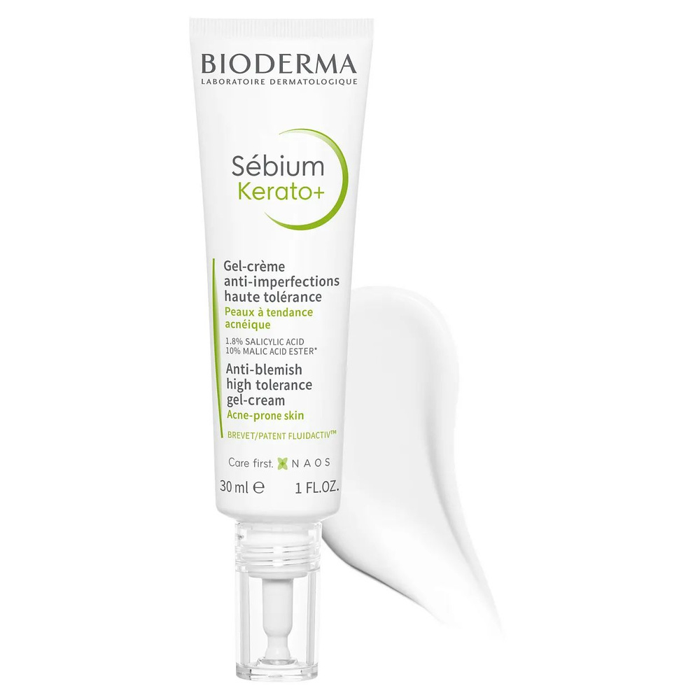 Биодерма Себиум (Bioderma Sebium) Гель-крем Керато+, 30 мл #1