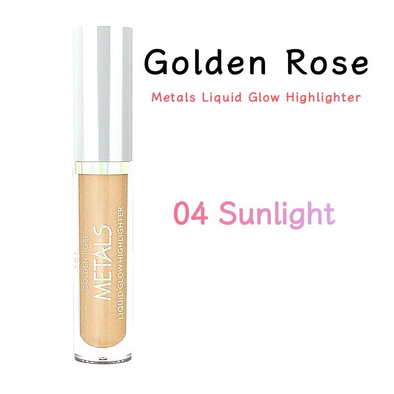 GOLDEN ROSE Жидкий хайлайтер Metals Liquid Glow Highlighter #1