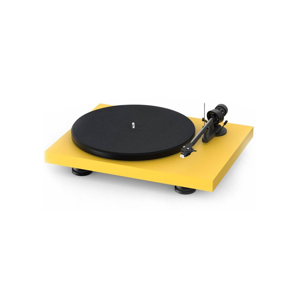 Виниловый проигрыватель Pro-Ject Debut Carbon EVO 2M Red Satin Yellow #1