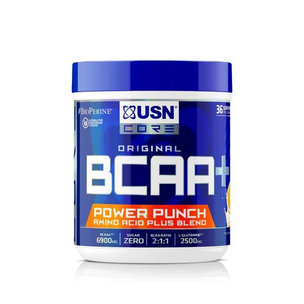 USN BCAA Power Punch 400 гр со вкусом Мандарина - Для восстановления и энергии во время тренировки.  #1