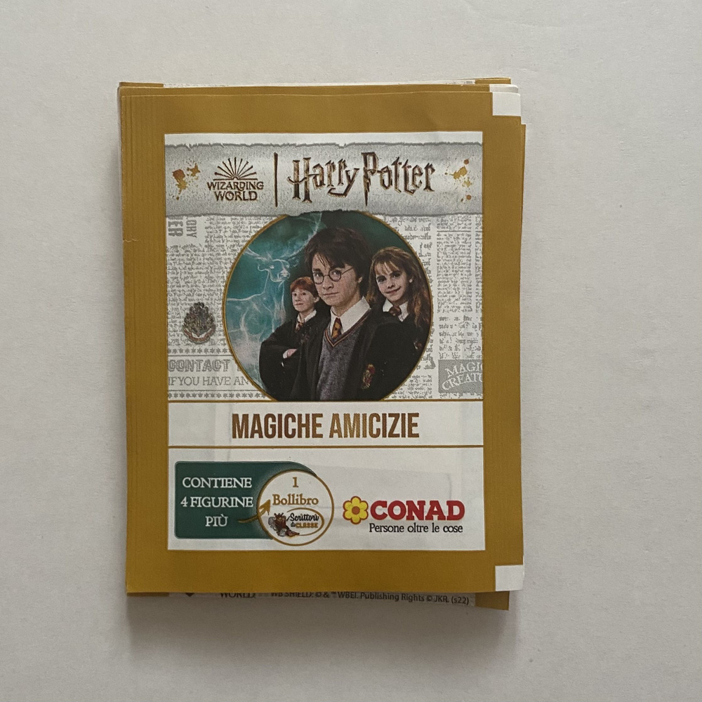 10 пакетиков - Harry Potter Magiche Amicizie 2022 / Conad #1