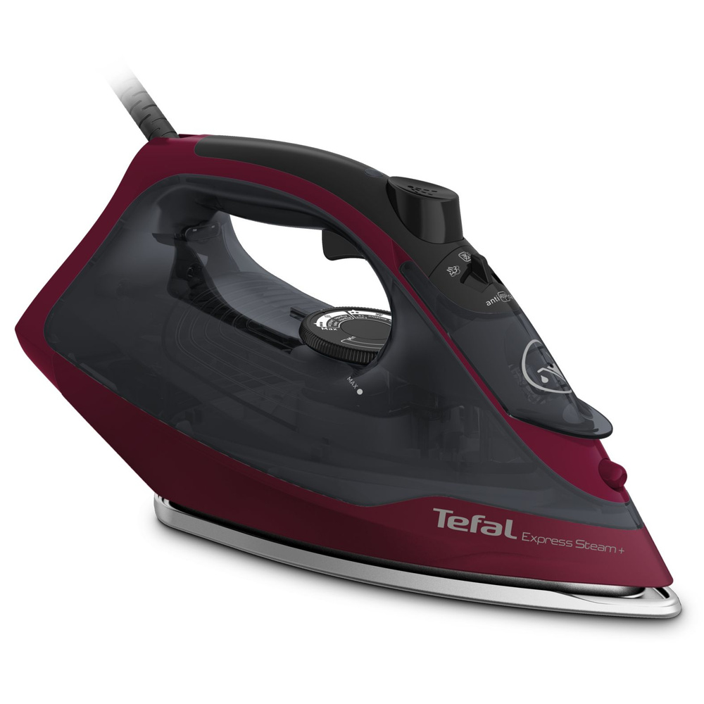 Паровой утюг Tefal Express Steam FV2846E0, 2400 Вт, паровой удар 180 г/мин, вертикальное отпаривание #1