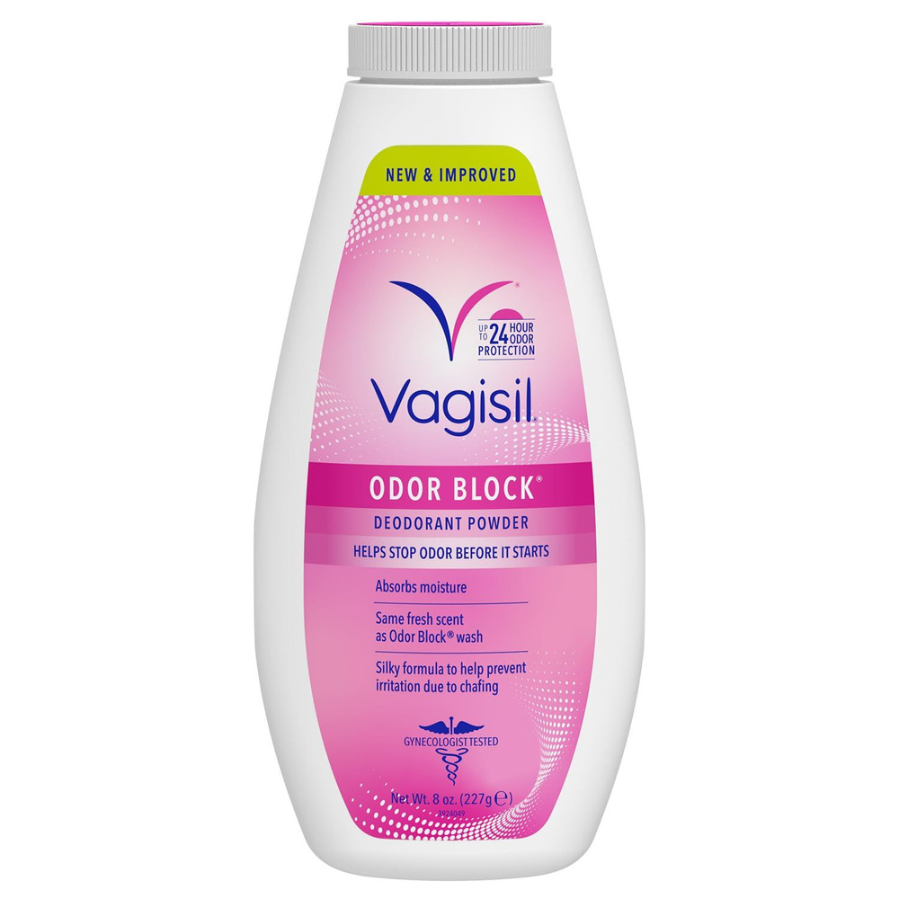 Vagisil, Пудра дезодорант Odor Block Powder, 226 г #1