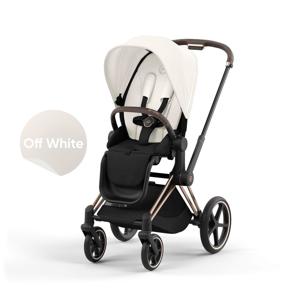 Cybex Priam IV Коляска прогулочная, шасси Rose Gold/Off White #1