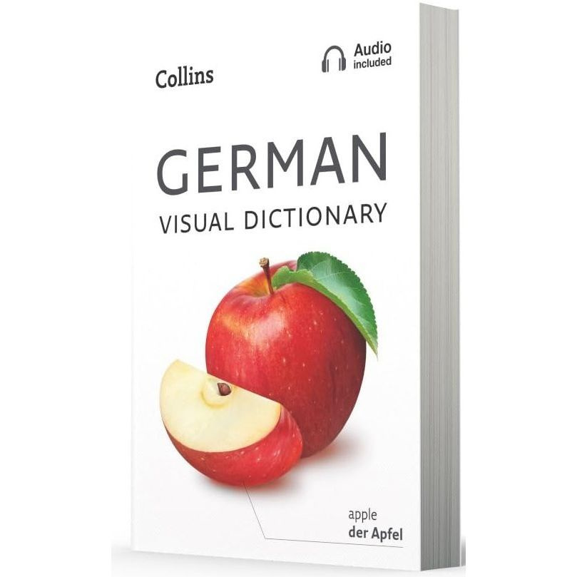 Collins German Visual Dictionary with Audio немецкий визуальный карманный словарь  #1