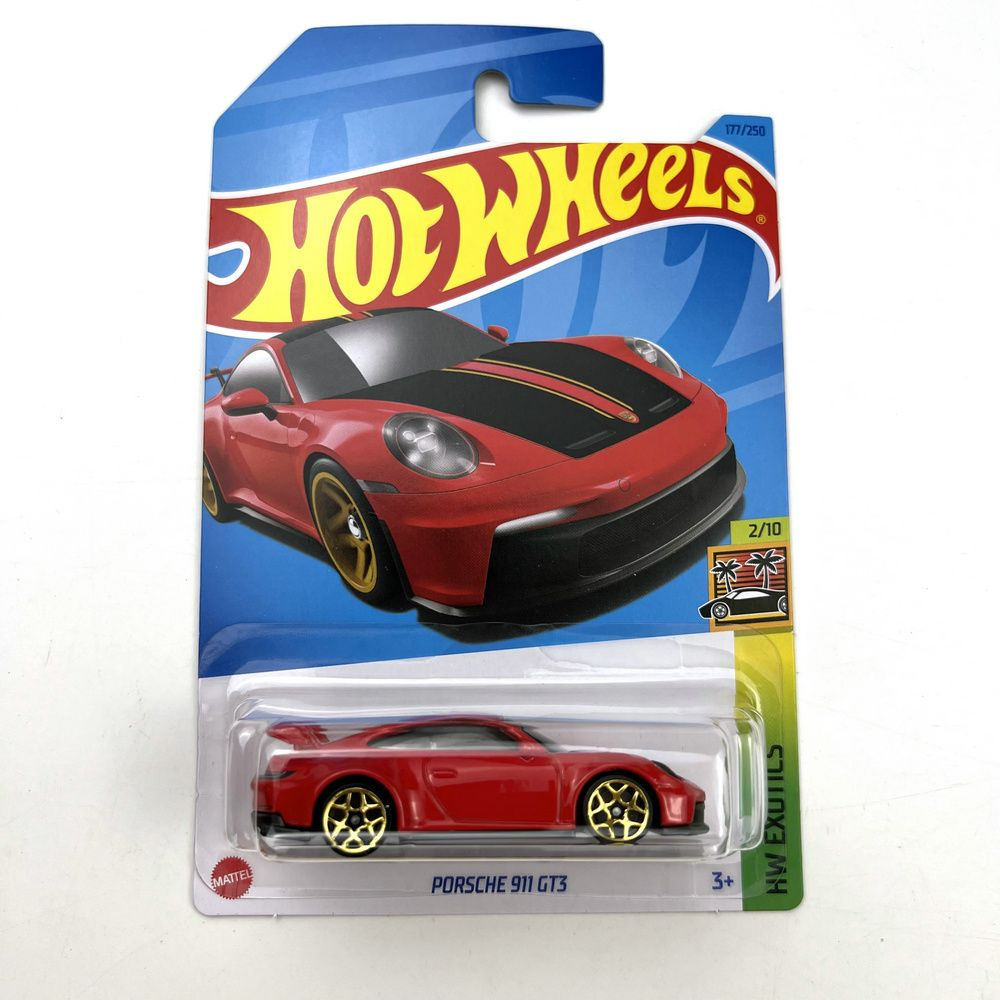 Машинка Mattel Hot Wheels 2023 C4982 Porsche 911 Gt3 #1