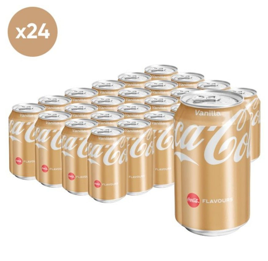 Газированный напиток Coca-Cola Vanilla со вкусом ванили (Германия), 330мл х24 шт  #1