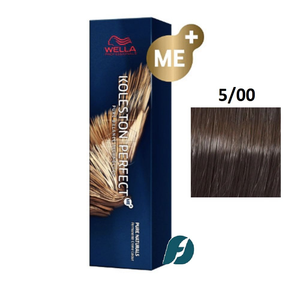 Wella Professionals Koleston Perfect ME+ 5/00 Краска для волос - Светло-коричневый натуральный интенсивный, #1