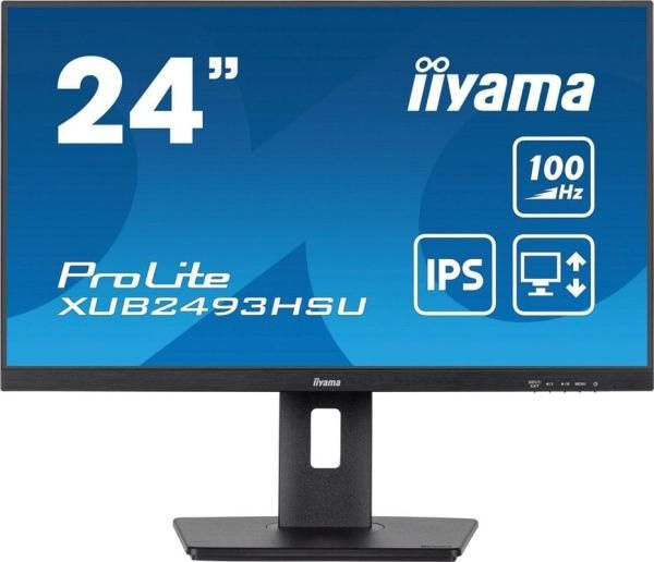 iiyama 23.8" Монитор XUB2493HSU-B6, черный #1