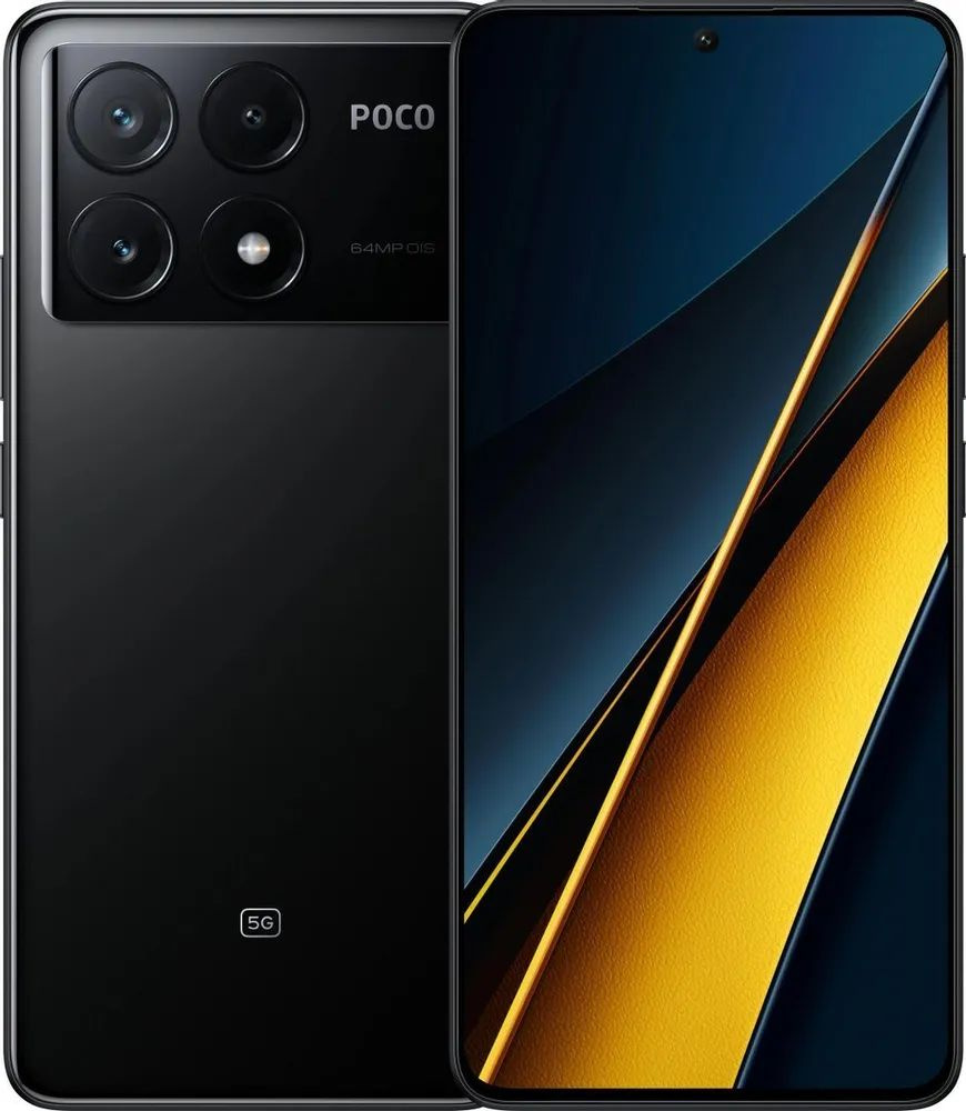 Poco Смартфон X6 Pro 8/256 ГБ, черный #1