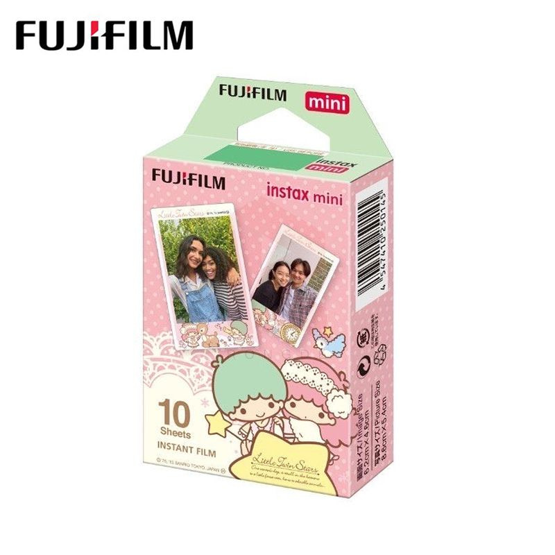 Картридж для фото Fujifilm Instax Mini Little Twin Stars, инстакс мини фотобумага 10 снимков  #1