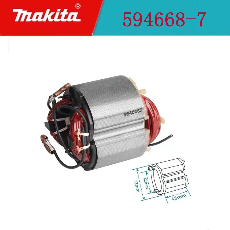 Оригинальный статор MAKITA M9002B/M9003B 594668-7 #1