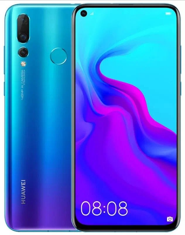 HUAWEI Смартфон Nova 4 6/128 Global 6/128 ГБ, голубой #1