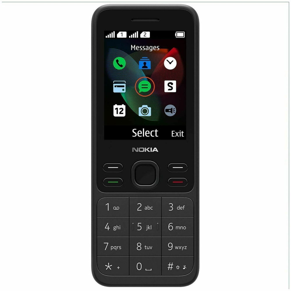 Мобильный телефон Nokia 150 DS Black (2020) (Нокиа 150 Дуал Сим 2020, 16gmnb01a16)  #1