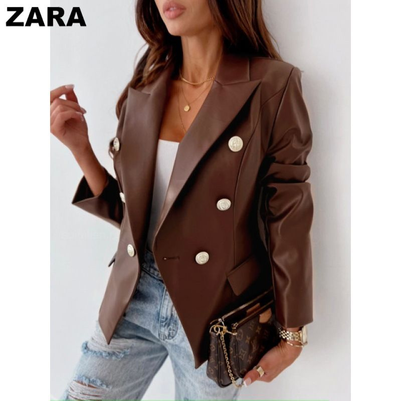 Куртка кожаная Zara #1