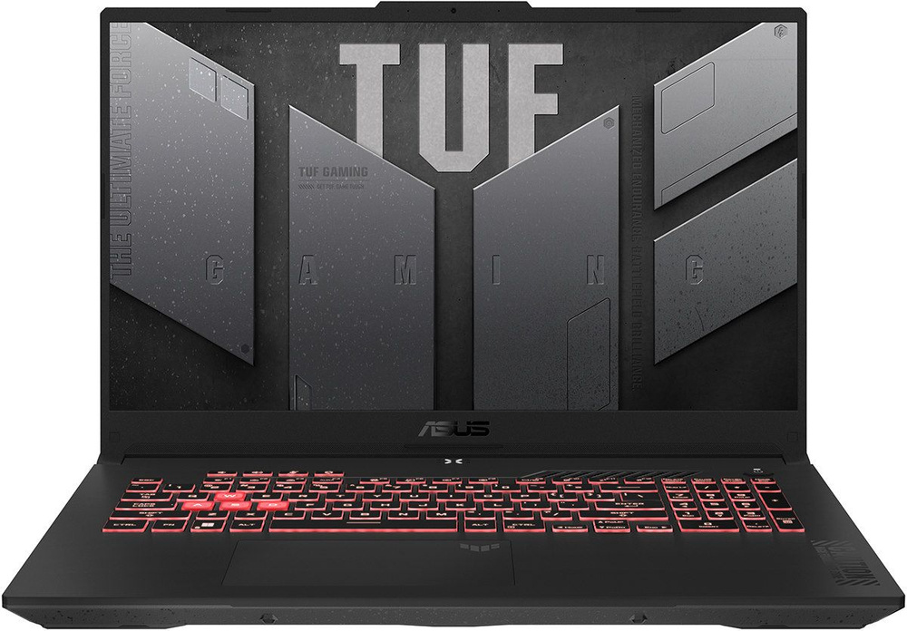 ASUS TUF Gaming A17 FA707NV-HX064 Игровой ноутбук 17.3", AMD Ryzen 5 7535HS, RAM 16 ГБ, SSD 1024 ГБ, #1