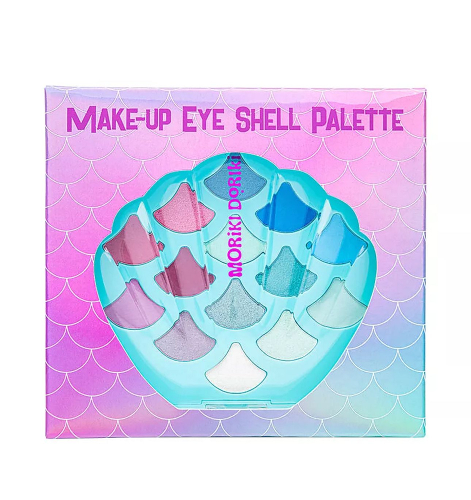 MORIKI DORIKI Палетка для макияжа глаз Eye Shell palette #1