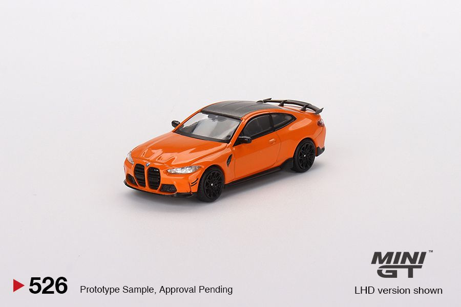 Коллекционная машинка MINI GT 1:64 BMW M4 M-Performance (G82) Fire Orange LHD #1