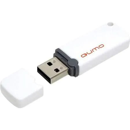 Qumo Носитель информации USB 2.0 16GB Optiva 02 White QM16GUD - OP2 - white #1