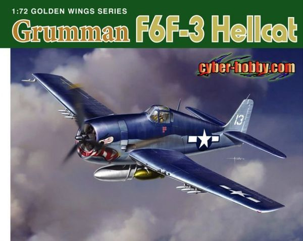 5060 Истребитель Grumman F6F-3 Hellcat (Golden Wings Series) - (1/72) #1