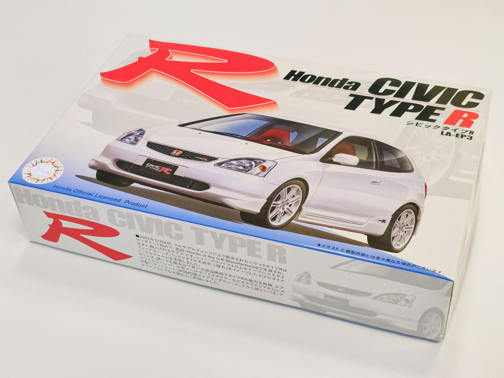 Honda Civic Type-R LA-EP3 '01 Сборная модель Fujimi FU04686 1/24 #1