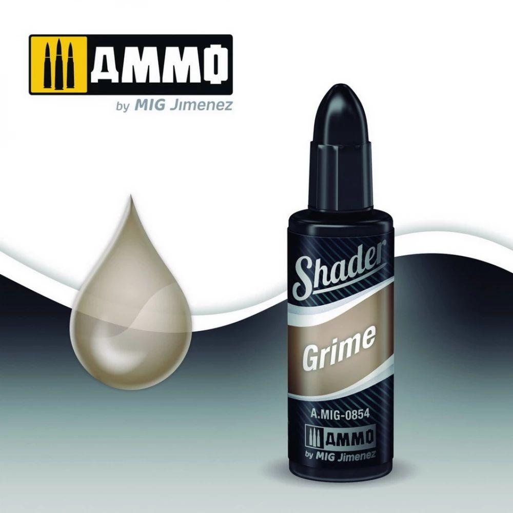 Акриловый шейдер SHADER Grime (10mL) (Ammo Mig) #1