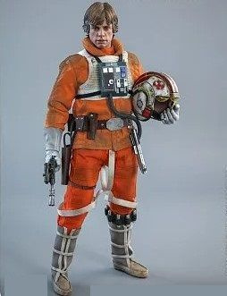 Люк Скайуокер Пилот сноуспидера фигурка 30 см, Luke Skywalker Snowspeeder Pilot Star Wars  #1