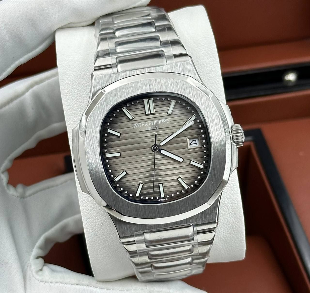 Классические Мужские часы Patek Philippe Nautilus Премиум #1