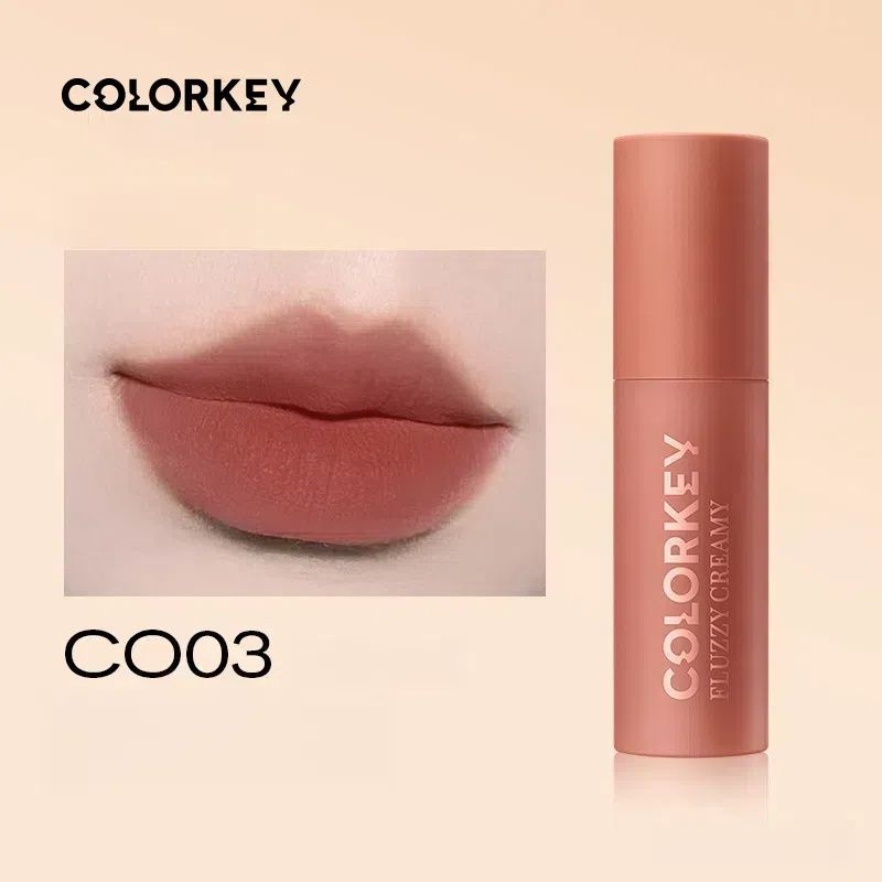 Colorkey Губная помада AIRY VELVET LIP LACQUER 1.7g #1