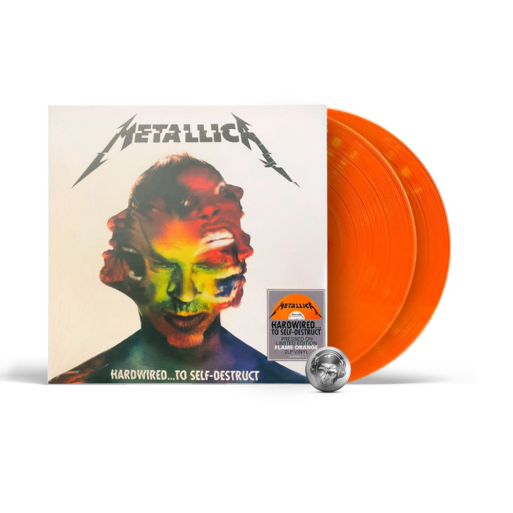 Виниловая пластинка Metallica - Hardwired...To Self-Destruct (coloured) (2LP) 2024 Blackened Flame Orange #1