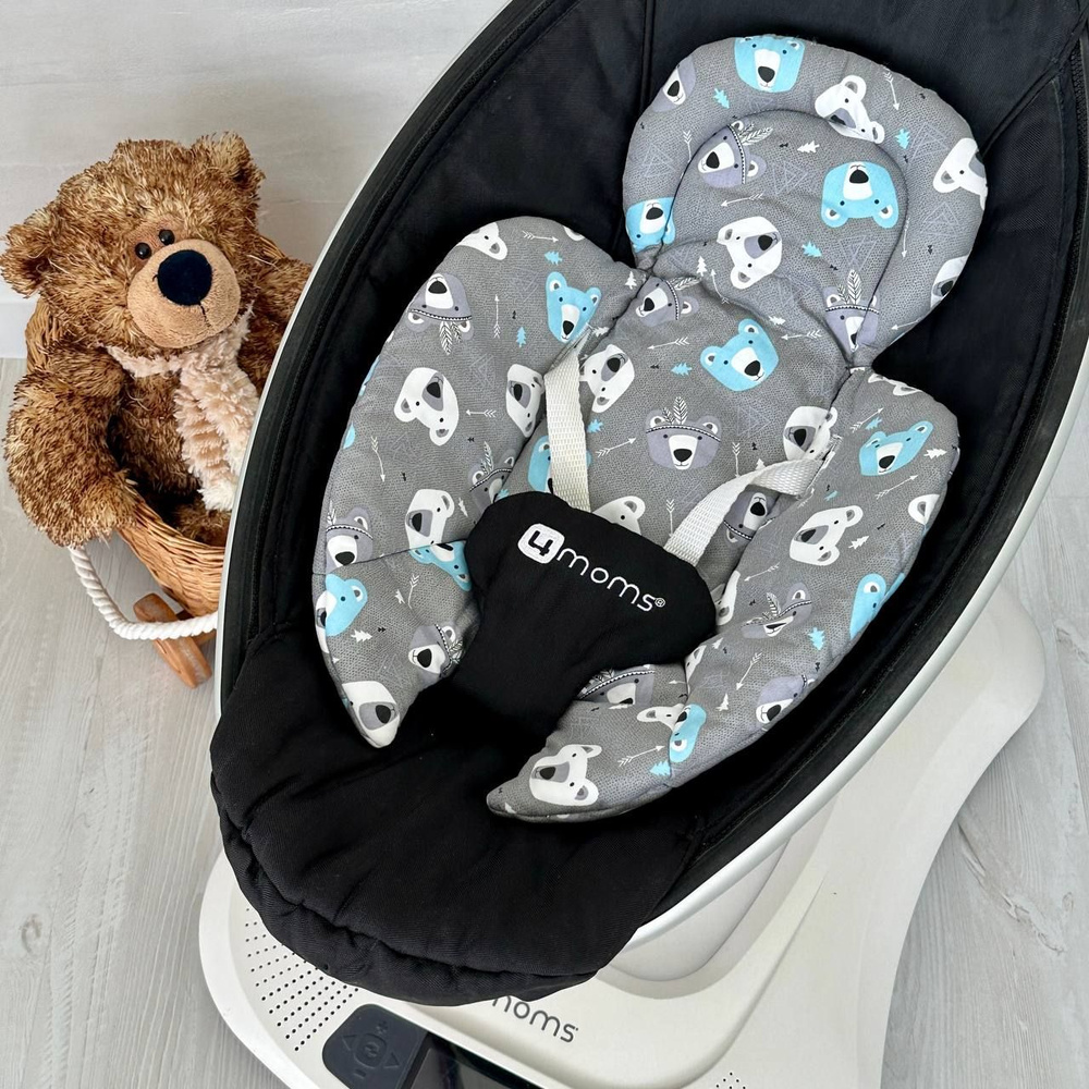 Вкладыш 4moms MamaRoo New Мамару 5.0 с мишками #1