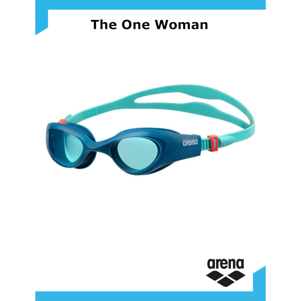 Очки Arena THE ONE WOMAN 002756,бирюзовый-синий #1