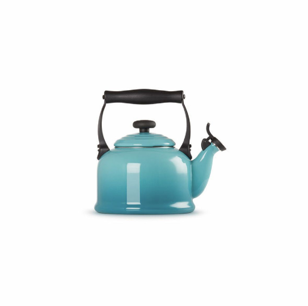 Le Creuset Чайник "Чайник Le Creuset 2,1л со свистком, эмалированный, голубой Teal", 2.1 л  #1