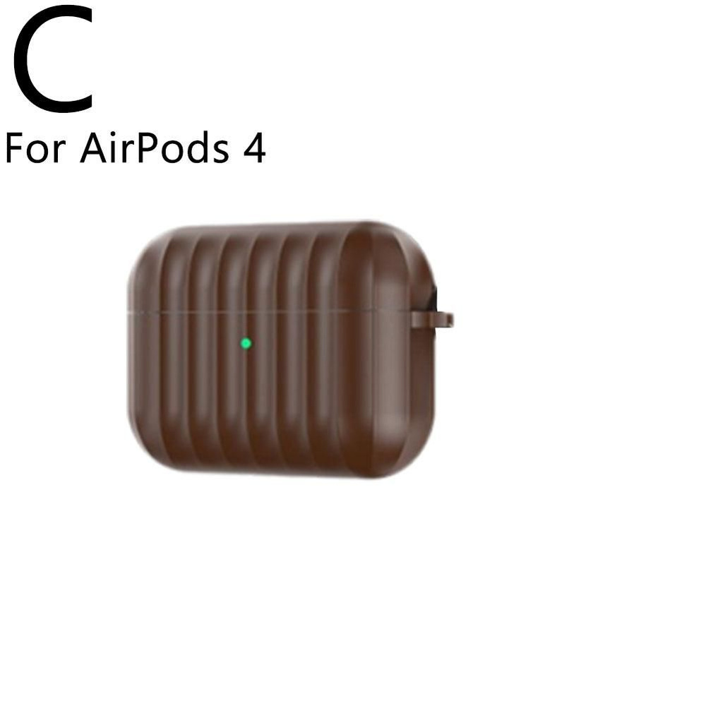 Новый противоударный силиконовый защитный чехол подходящий для AirPods 4  #1