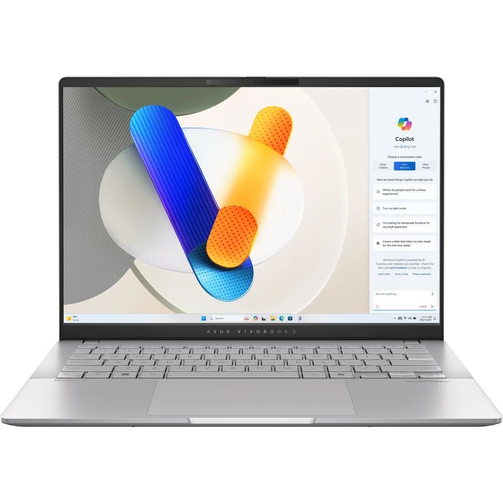 ASUS VivoBook S14 OLED M5406WA-QD127 Ноутбук 14", AMD Ryzen AI 9 HX 365, RAM 24 ГБ, SSD 1024 ГБ, AMD #1