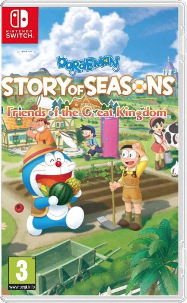 Игра Doraemon: Story of Seasons - Friends of the Great Kingdom (Nintendo Switch, Английская версия)  #1