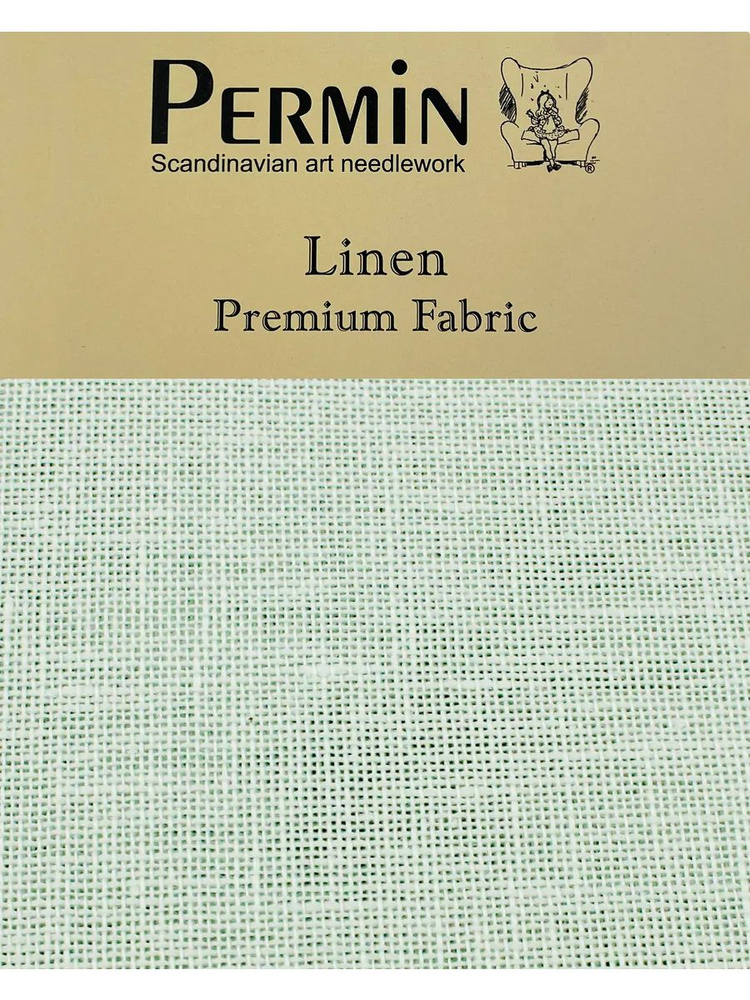 Канва Permin Linen 28 ct. (70x50 см., цвет 113) 100% лен #1