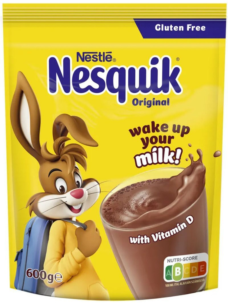 Какао-напиток быстрорастворимый Nesquik, 600 г (Без глютена) #1