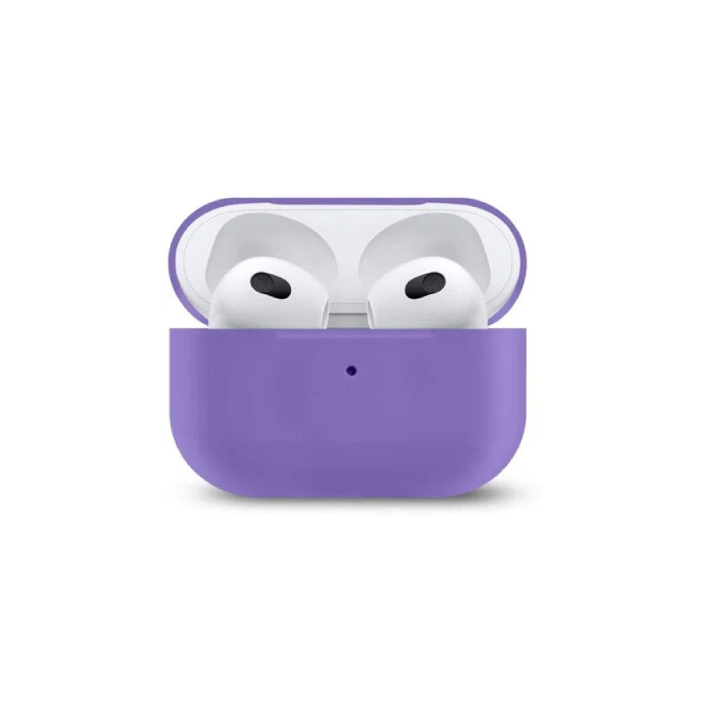 Силиконовый чехол для Apple AirPods 4 Purple #1